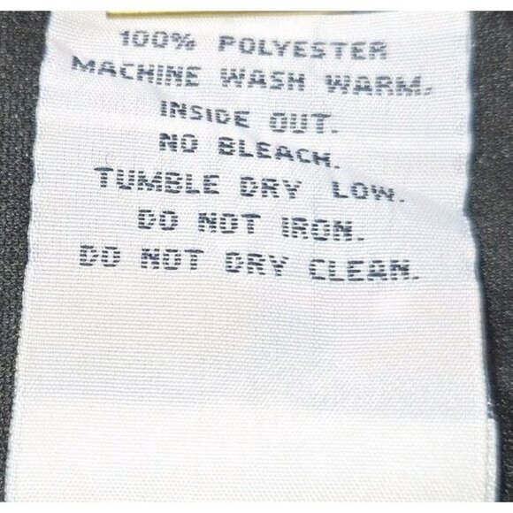 Vintage USA Olympic Committee Men Black Full Zip Up Jacket XL Made In USA White - Picture 5 of 9